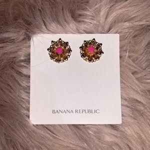 Banana Republic Flower Earrings